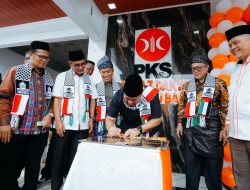 Hadiri Peresmian Kantor PKS, Bupati Batu Bara Akan tepati janji Kampanye