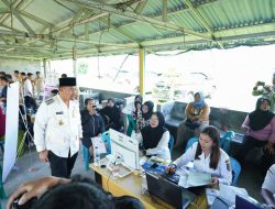 Mendukung Program Bupati Berlayar, Bapenda Batu Bara hadir di Kecamatan Lauttador