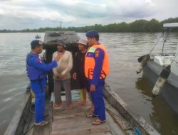 Patroli Perairan Sat Polairud Polres Tanjung Balai Komitmen Cegah Barang Selundupan