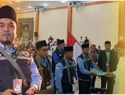 Disapa Wakil Presiden, Jamaah Haji Kloter 12 Asal Batubara Sangat Bahagia
