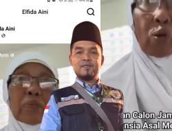 Membantah Viral nya Jamaah Terpisah, Ustad Riski : Itu Tidak Benar, Ibu Hadisah Bersama Kami