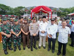 Dihadiri Kepala Staff Angkatan Darat, Bupati Batu Bara hadiri Penutupan TMMD ke-124 tahun 2025