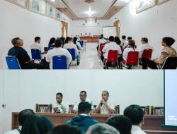 Bapenda Batu Bara bagikan Form Pendataan kendaraan Bermotor (PKB) dan Sosialisasikan E-PBB di kecamatan Sei Suka