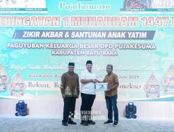 Peringati 1 Muharram DPD PKB Pujakesuma Kabupaten Batu Bara adakan Dzikir Akbar di Kantor Bupati Batu Bara