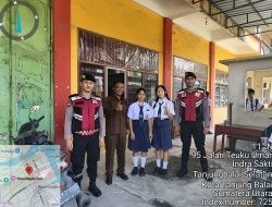 Antisipasi Tawuran di Kalangan Pelajar, Polres Tanjung Balai Pengamanan Saat Jam Pulang Sekolah
