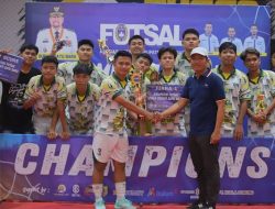 Buaya FC Juara, Kompetisi Futsal AFKAB Batu Bara Resmi di Tutup