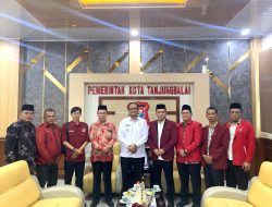 Wakil Wali Kota Tanjungbalai Terima Audiensi PW Pemuda Muslimin Indonesia Sumut