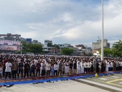 Wali Kota dan Wakil Wali Kota Tanjungbalai Sholat Idul Adha 2025 bersama Ribuan Masyarakat di Alun Alun Sultan Abdul Jalil Rahmadsyah