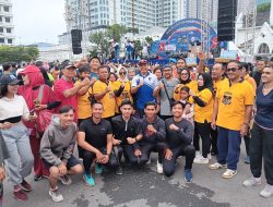 Menyambut Hut Bhayangkara Ke 79 KBPP Polri Bertemu Wakapolda Sumatera Utara Brigjen Pol Rony Di Lapangan Merdeka Medan