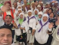 Penuh kesabaran Dr.H Nasir bantu prosesi Ibadah Armuzna kloter 12 KNO hingga berjalan lancar, Ketua Kloter 12 Ucapkan Terimakasih