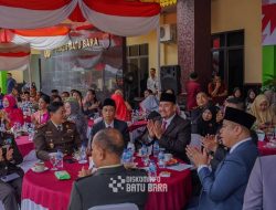 Bupati Batu Bara hadiri Upacara dan Syukuran Hari Bhayangkara ke-79 Polres Batu Bara