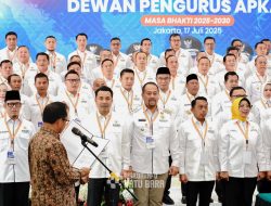 Resmi Dilantik oleh Menteri Dalam Negeri, H.Baharuddin Siagian diamanahkan Sebagai Wakil Ketua Koordinator Politik Keamanan APKASI