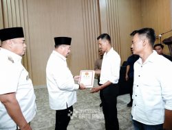 Peringati Hari Koperasi Nasional ke-78, Pemerintah Batu Bara ikuti Zoom Meeting Presiden RI dan serahkan SK Koperasi Desa