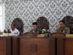 Wali Kota Tanjungbalai Hadiri Rapat Paripurna Penyampaian Nota Pengantar Rencana Pembangunan Jangka Menengah Daerah (RPJMD) Kota Tanjungbalai 2025-2029 dan Ranperda Pelaksanaan APBD 2024