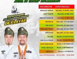 Melalui Media Sosial, Bapenda Batu Bara ajak Masyarakat Kecamatan Air Putih untuk hadir Program Bupati Berlayar