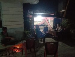 Warga Diajak Jaga Kamtibmas, Kasat Binmas Cek Ronda Malam di Kecupak II