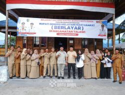 Dekat dengan Masyarakat, Pemerintah Batu Bara sukses Program berlayar ke-8 di Kecamatan Talawi
