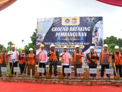 Wali Kota dan Wakil Wali Kota Tanjungbalai Menghadiri Ground Breaking Pembangunan Gedung Satuan Pelayanan Pemenuhan Gizi