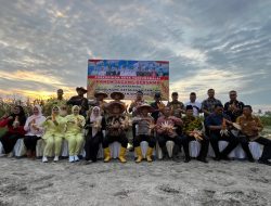 Wakil Wali Kota Bersama Forkopimda Panen Jagung Bersama Dalam Rangka Dukung Ketahanan Pangan Di Kota Tanjungbalai.
