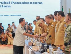 Bupati Batu Bara hadiri Rapat koordinasi Percepatan Rehabilitasi dan Rekontruksi Pasca Bencana Sumatera Utara
