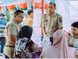 Kuatkan Komitmen, Bapenda Batu Bara hadir Program Bupati Berlayar di Kecamatan Datuk Lima Puluh
