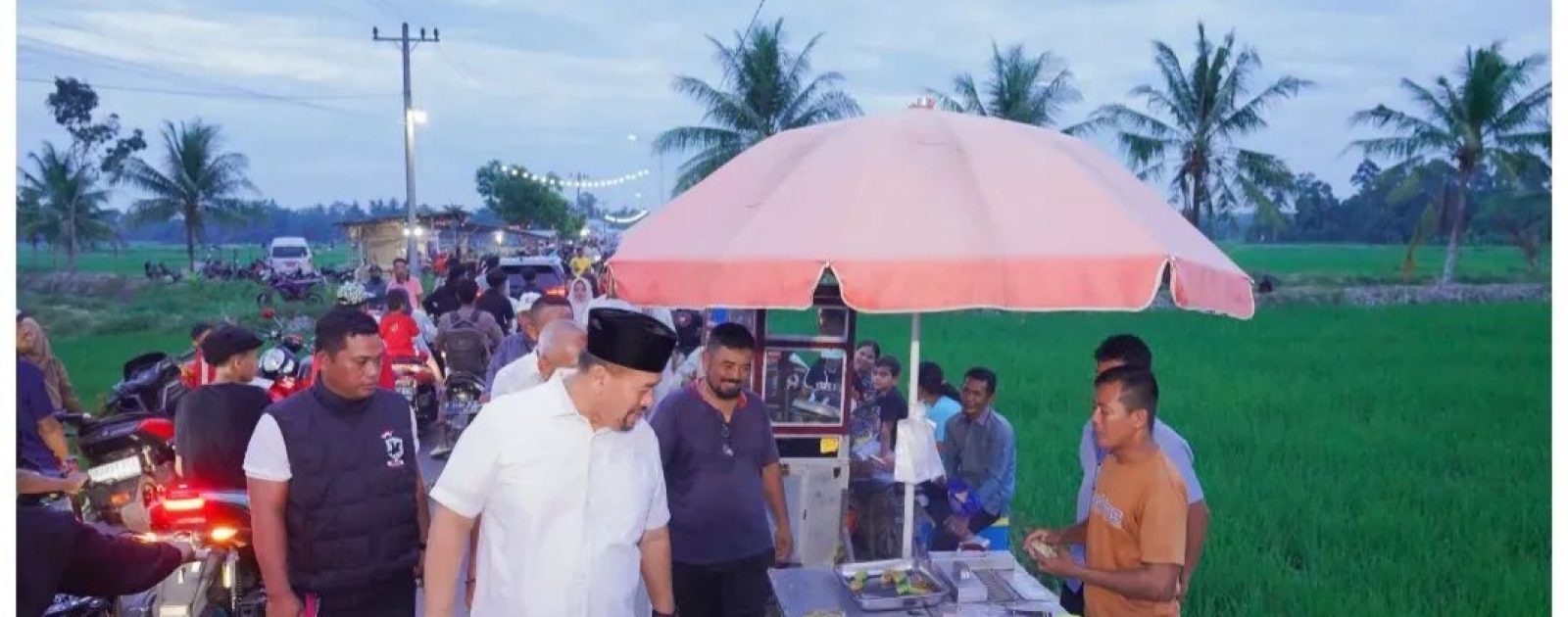 Dari Sawah ke Destinasi Wisata, Bupati Batu Bara Tinjau Sawah Viral Bahagia