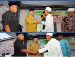 Safari Ramadan di Sei Balai, Bupati Batu Bara Serahkan Santunan dan 28 Sertifikat Prona