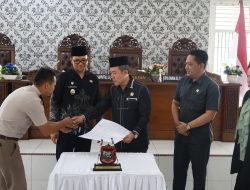 Wakil Wali Kota Tanjungbalai Hadiri Rapat Paripurna Agenda Persetujuan DPRD Terhadap Hibah Tanah Barang Milik Daerah Kepada Badan Karantina Indonesia