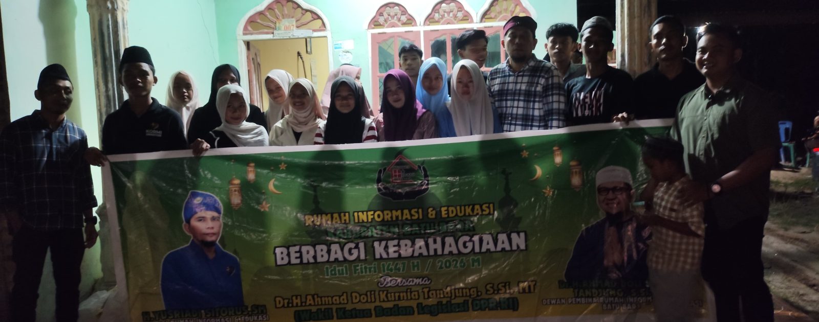 Hadir di Tengah Masyarakat, Rumah Informasi Edukasi Berbagi Kebahagiaan di Sei Bejangkar