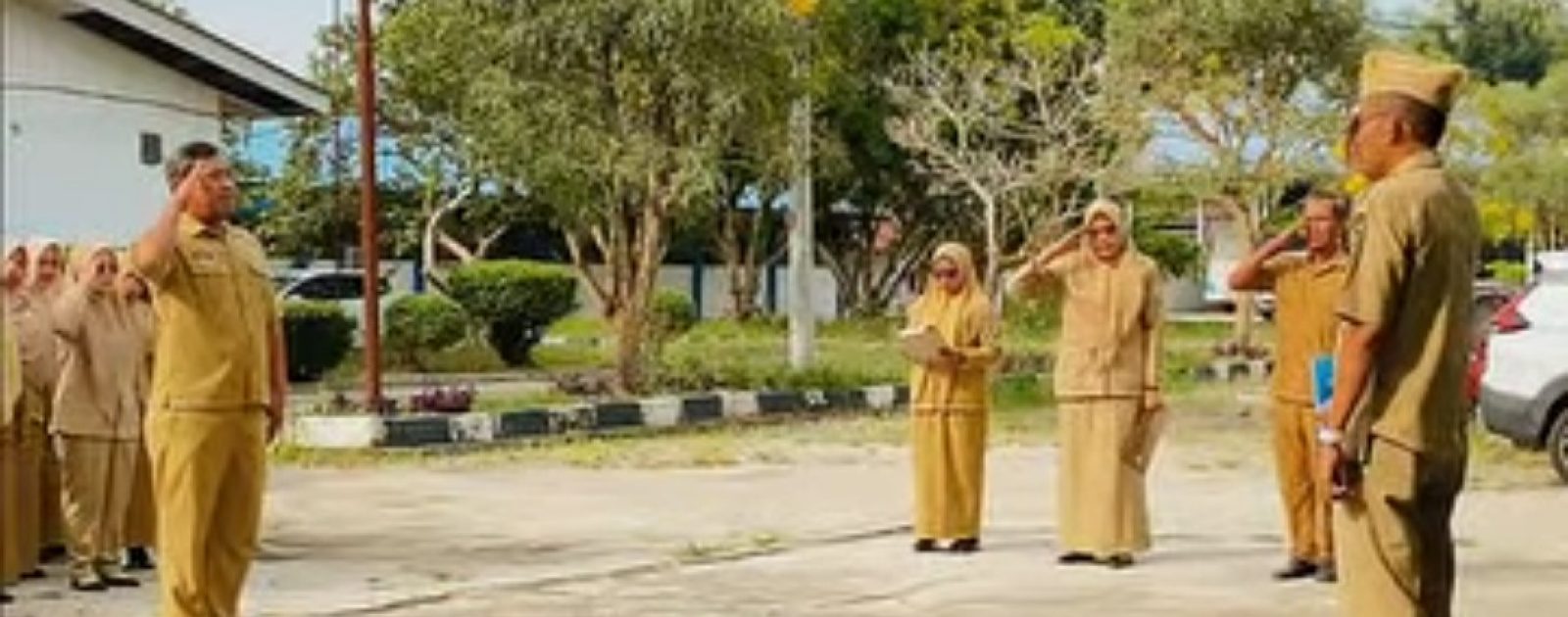 Apel Pagi dan Halalbihalal, Momentum Perkuat Disiplin dan Kebersamaan di Bapenda