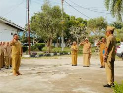 Apel Pagi dan Halalbihalal, Momentum Perkuat Disiplin dan Kebersamaan di Bapenda