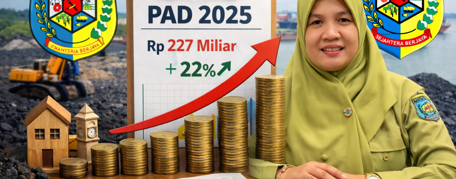 PAD Batu Bara 2025 Naik 22 Persen, Bukti Sinergi Pemerintah dan Masyarakat
