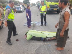 Tabrak Lari di Jalinsum Batu Bara, PNS Guru Tewas dengan Luka Parah di Kepala