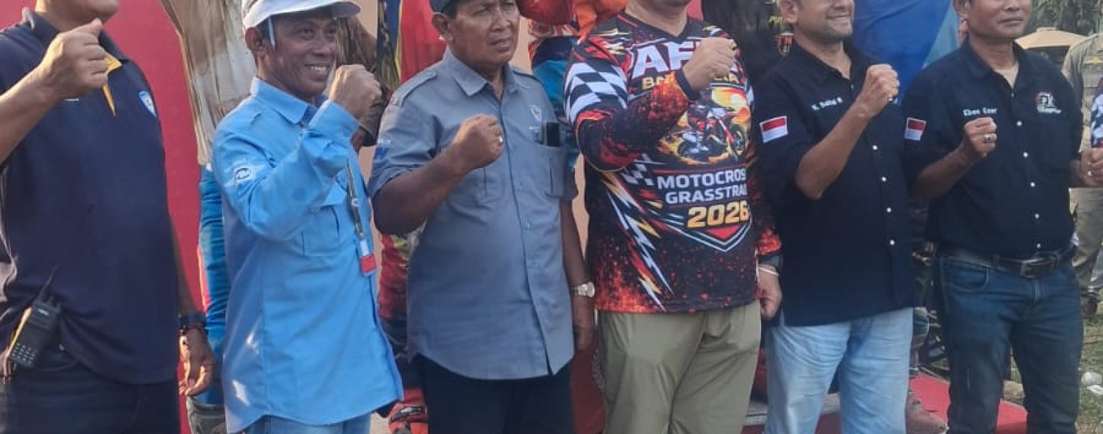 Meriah dan Aman, Kejuaraan Motocross Grasstrack Piala AFM Batu Bara 2026 Digelar di Sirkuit Laut Tador