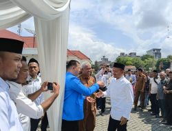 Ketua KNPI Muhammad Azri, SH Sambut Kepulangan Wali Kota Tanjungbalai dari Tanah Suci