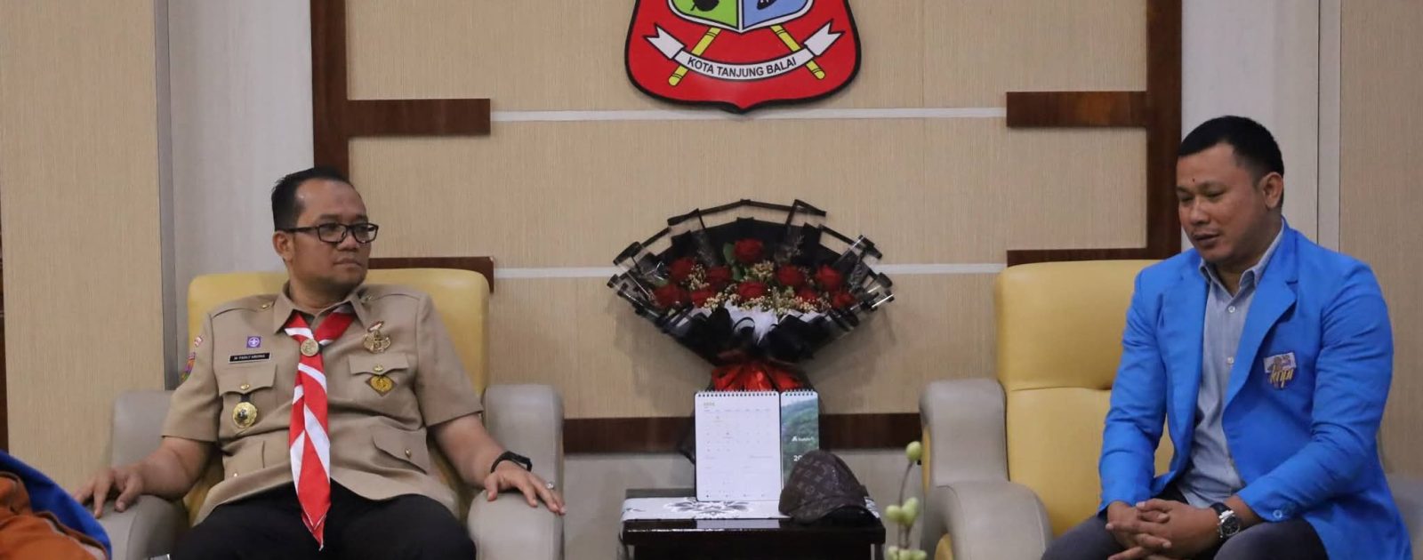 Audiensi Dengan Wakil Walikota, KNPI Tanjungbalai Siap Kawal Program SPPG dan MBG Bersama Pemko