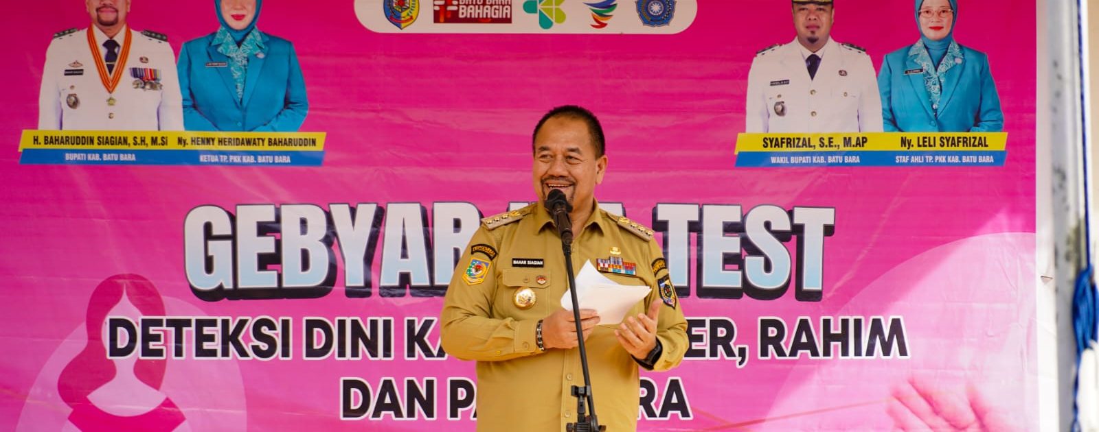 Bupati Batu Bara Dorong Pemerataan IVA Test di Seluruh Kecamatan untuk Perkuat Deteksi Dini Kanker Perempuan