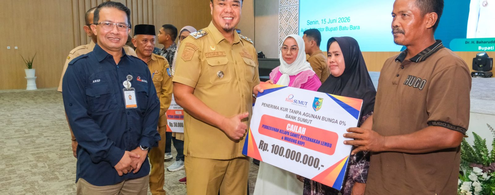 Kurangi Ketergantungan pada Tengkulak, Wakil Bupati Batu Bara Hadirkan Solusi Pembiayaan Petani