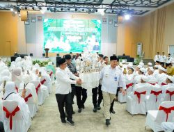 Tepung Tawar Jemaah Haji Batu Bara, Bupati Baharuddin Perkuat Sinergi Tingkatkan Layanan Haji