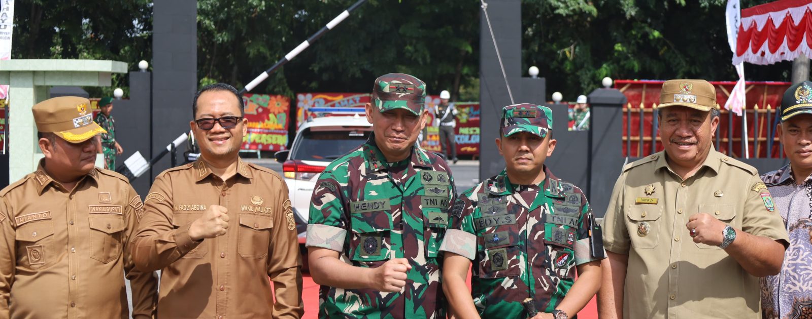 Wakil Wali Kota Tanjungbalai Hadiri Kunjungan Kerja Pangdam I/Bukit Barisan ke Kodim 0208/Asahan
