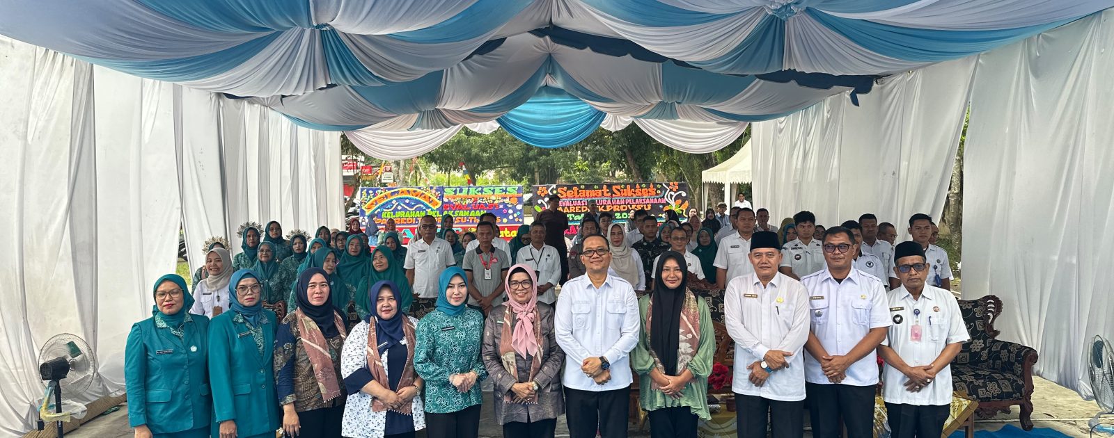 Pemko Tanjungbalai Sambut Kunjungan Tim Monitoring TP PKK Provinsi Sumut di Kelurahan Pantai Burung Kenalkan Program RUMBIA