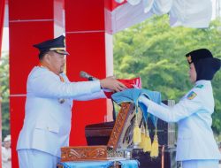 Bupati Batu Bara Pimpin Upacara Detik-Detik Proklamasi HUT ke-81 Kemerdekaan RI